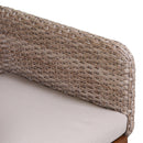 Poltrona da Giardino in Polyrattan Naturale Tirreno