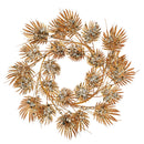 Coroncina tessuto oro cm Øxh26