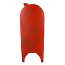 Cassetta Postale in Metallo da Terra 32x29,5x71 cm Rossa