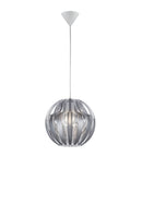 Lampada a Sospensione da Interno  E27 in Plastica Argento