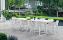 Tavolo da Giardino 313x98x74 cm in Resina Keter Lima 320 Bianco