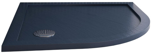 prezzo Piatto Doccia Semicircolare in Acrilico Fosterberg Floret 4 Antracite Varie Misure