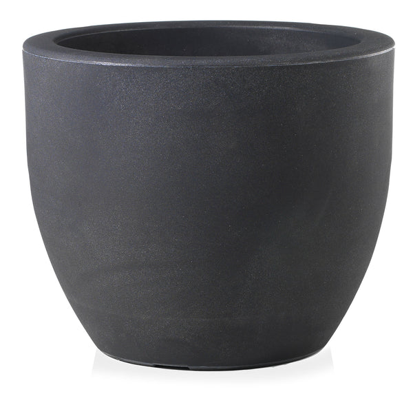 Vaso Ø30 cm in Resina Ares 30 Antracite online
