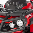 Quad Elettrico per Bambini 12V Miller Superquad Rosso