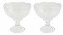 Set 2 Coppette Gelato 350 ml Ø12,5x12 cm in Vetro Villa d'Este Home Tivoli Trasparenti