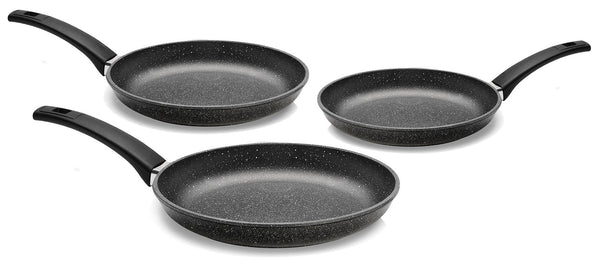 Set 3 Padelle Ø20-24-28 cm in Alluminio Pressofuso Antiaderente Olympia Hard Cook prezzo