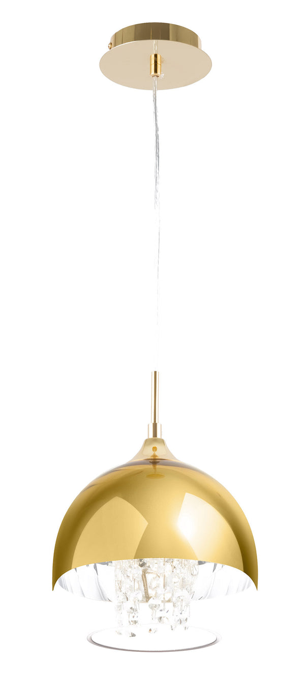 prezzo Lampada pendente Pendant in Metallo Fermi Oro