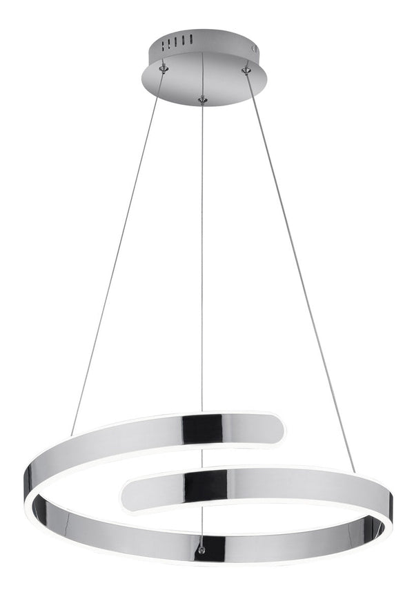 Lampada a Sospensione da Interno a LED SMD in Metallo Cromo acquista