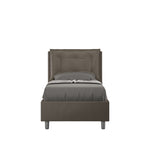 Letto Singolo Annalisa Cappuccino Varie Misure