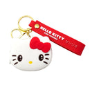 Set 24 Portamonete Hello Kitty per Bambini in Silicone Rosa e Bianco
