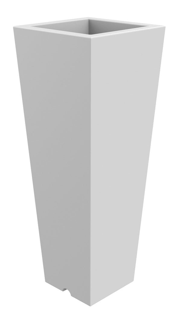 sconto Vaso 37,5x102 cm in Resina Arkema Quadro 102 Bianco