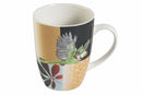 Set 3 Tazze in Porcellana 360 ml Villa d'Este Home Tivoli Parrot Groove