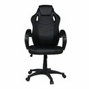 Sedia da Gaming Ergonomica 59x110/120x65 cm in Similpelle Nero
