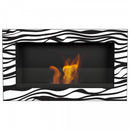 Camino a Bioetanolo da Parete 64,8x37,4 cm Flig Washington Zebrato