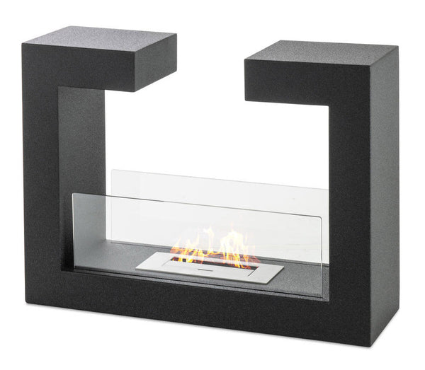 Camino a Bioetanolo da Pavimento 78x25x58 cm Nero acquista