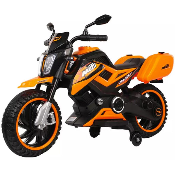 Moto Elettrica per Bambini 12V Motocross Enduro Arancione sconto