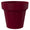 Vaso Ø80x72 cm in Resina Arkema POT S Ruby