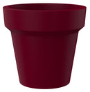 Vaso Ø80x72 cm in Resina Arkema POT S Ruby