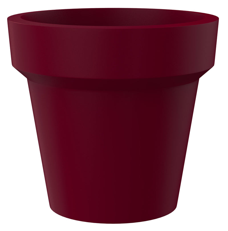 Vaso Ø80x72 cm in Resina Arkema POT S Ruby