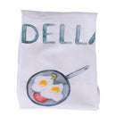 Grembiule Padellare 62x73 cm 100% Cotone VdE Tivoli 1996 Le Travisate Bianco