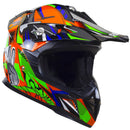 Casco Integrale per Bambino da Moto Cross CGM 209G Winner Arancione Varie Misure
