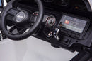 Macchina Elettrica per Bambini 12V 2 Posti con Licenza Jeep Wrangler Rubicon Nera