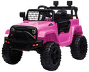 Macchina Elettrica per Bambini 12V Fuoristrada Kidfun Kansas Rosa