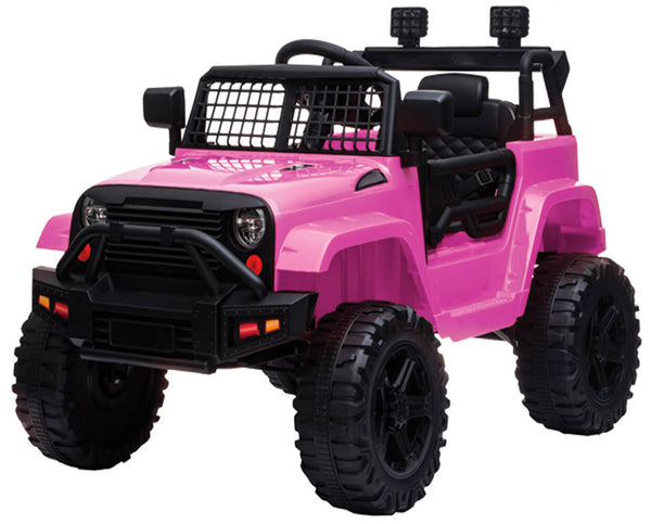 Macchina Elettrica per Bambini 12V Fuoristrada Kidfun Kansas Rosa prezzo