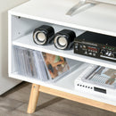 Mobile TV 120x39,5x44,5 cm per TV fino a 50 Bianco