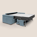 Divano Letto 3 Posti 200x100x95 cm in Tessuto Carta Da Zucchero