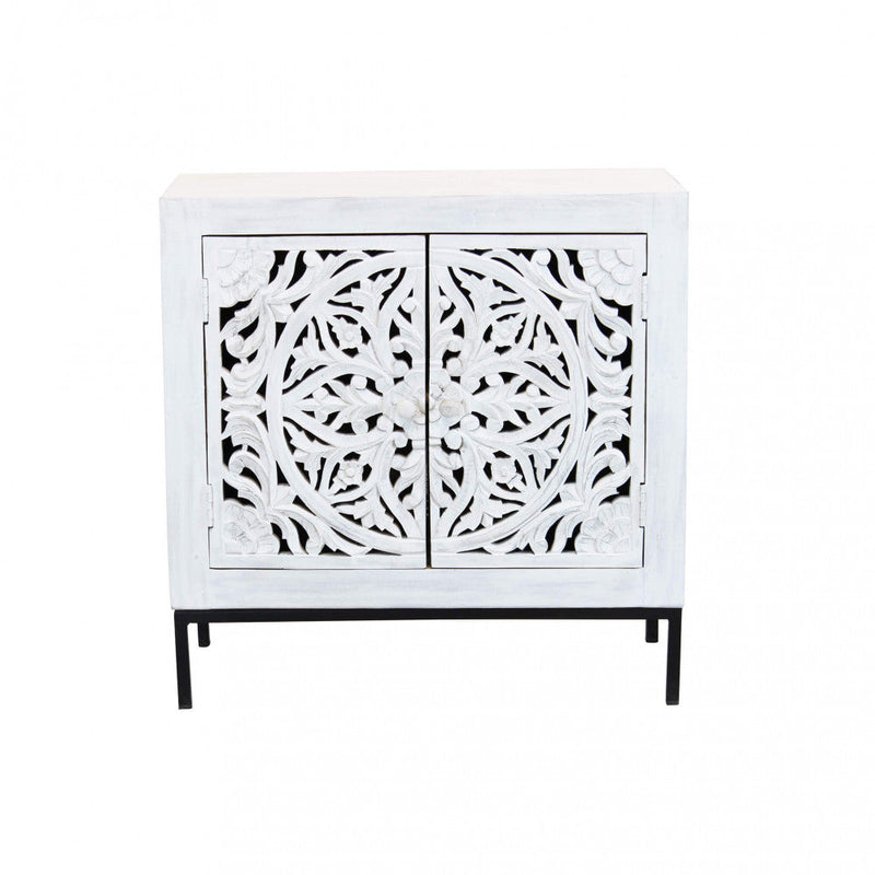 Mobile Cornell 80x40x80 h cm in Legno Marrone