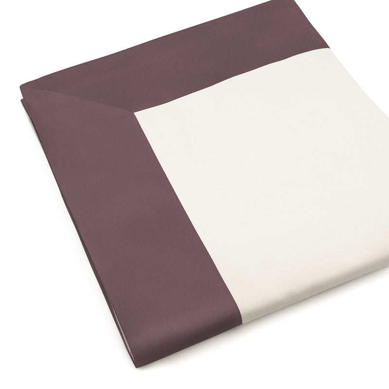 Set Lenzuola Matrimoniali Sopra Sotto e Federe Balza in Raso Mitera Diamante Georgia 