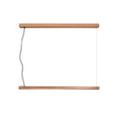 Lampada a Sospensione da Interno a led in Legno naturale Legno Naturale