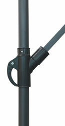 Ombrellone da Giardino Decentrato in Alluminio 3x3 mt Soriani Lampara Verde