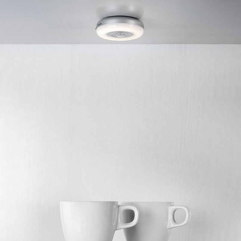 Lampada LED a Batteria Ricaricabile Sotto Pensile con Sensore di Movimento 1W Luce Bianca Naturale Emuca