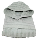 Accappatoio in Spugna 100% Cotone Sally Lines Salvia Taglia S/M