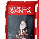 Cassetta Postale per Letterina di Babbo Natale Decorazione Natalizia con Luci