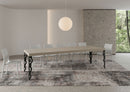 Tavolo Allungabile 180-440x90x77 cm Karamay Premium Cashmere Telaio Antracite 