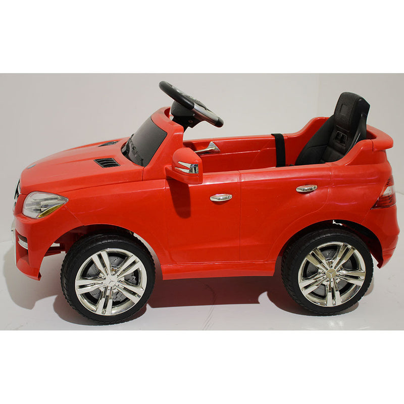 Macchina Elettrica per Bambini 6V con Licenza Mercedes Benz ML350 Rossa