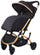 Passeggino Trolley Pieghevole per Bambini Barotti Primo XL Nero/Oro
