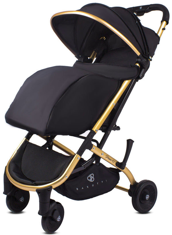 acquista Passeggino Trolley Pieghevole per Bambini Barotti Primo XL Nero/Oro
