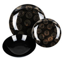 Servizio Piatti 18 Pezzi in Porcellana e Gres VdE Tivoli 1996 Mondrian