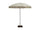 Ombrellone da Giardino Ø2,4 m Palo Ø33 mm in Acciaio Maffei Novara Ecru