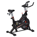 Cyclette per Allenamento Cardio Trainer con Monitor LCD   Nera