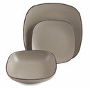 Servizio Piatti 18 Pezzi in Gres Villa d'Este New Zen Grigio