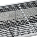 Barbecue a Carbone Carbonella Portatile e Pieghevole in Acciaio Inox 