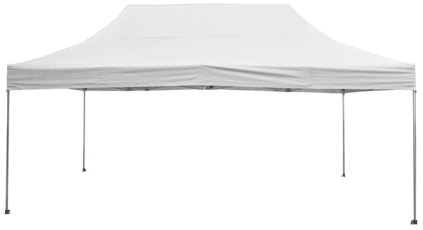 sconto Gazebo da Giardino Pieghevole 3x4,5m in Alluminio e Tessuto Bianco