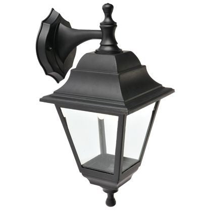 sconto Lampada Applique Lanterna Componibile Grande Quadrata Up&Down Colore Nero per Esterno Linea Marine Sovil