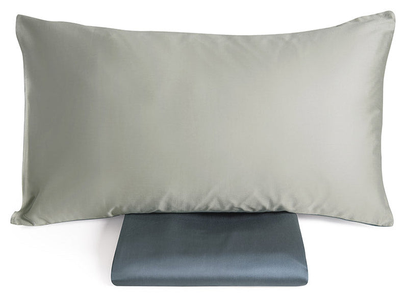 Copripiumino Double Face con Federe Mitera Madreperla Ruppia e Rayong Varie Misure