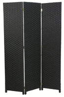 Separè Divisorio in Carta Linea Paper 3 Ante Nero